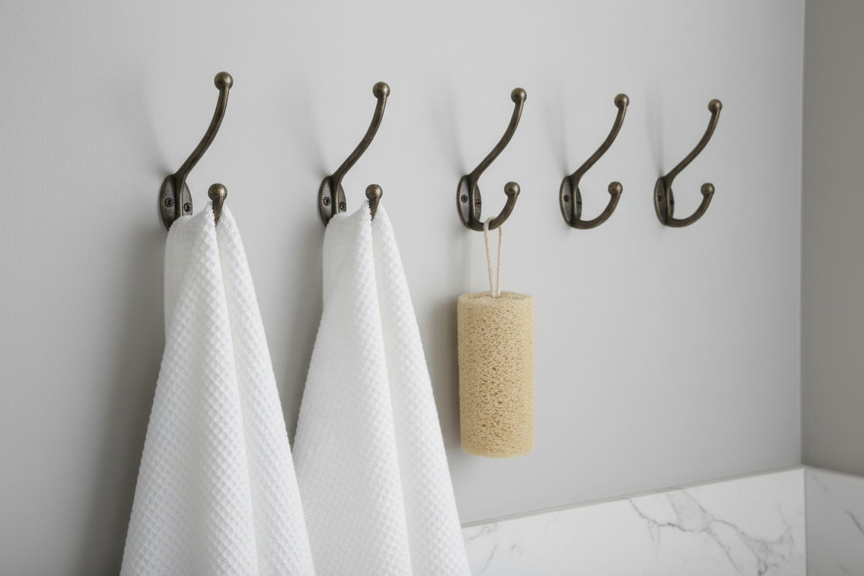 Patères salle de bain