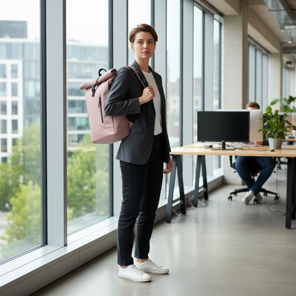 Personne en coworking