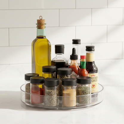 Plateau cuisine condiments