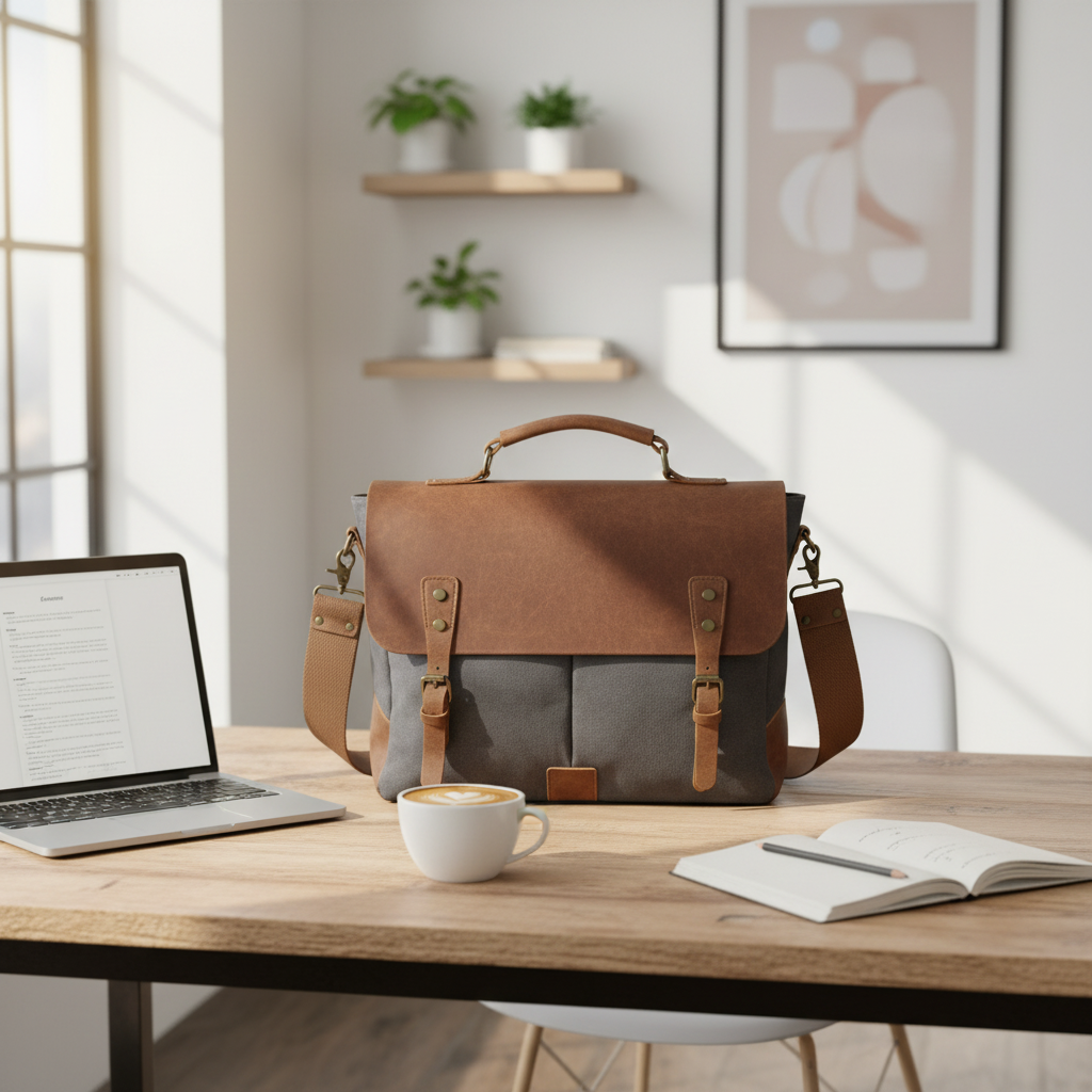 Porte-documents sur bureau