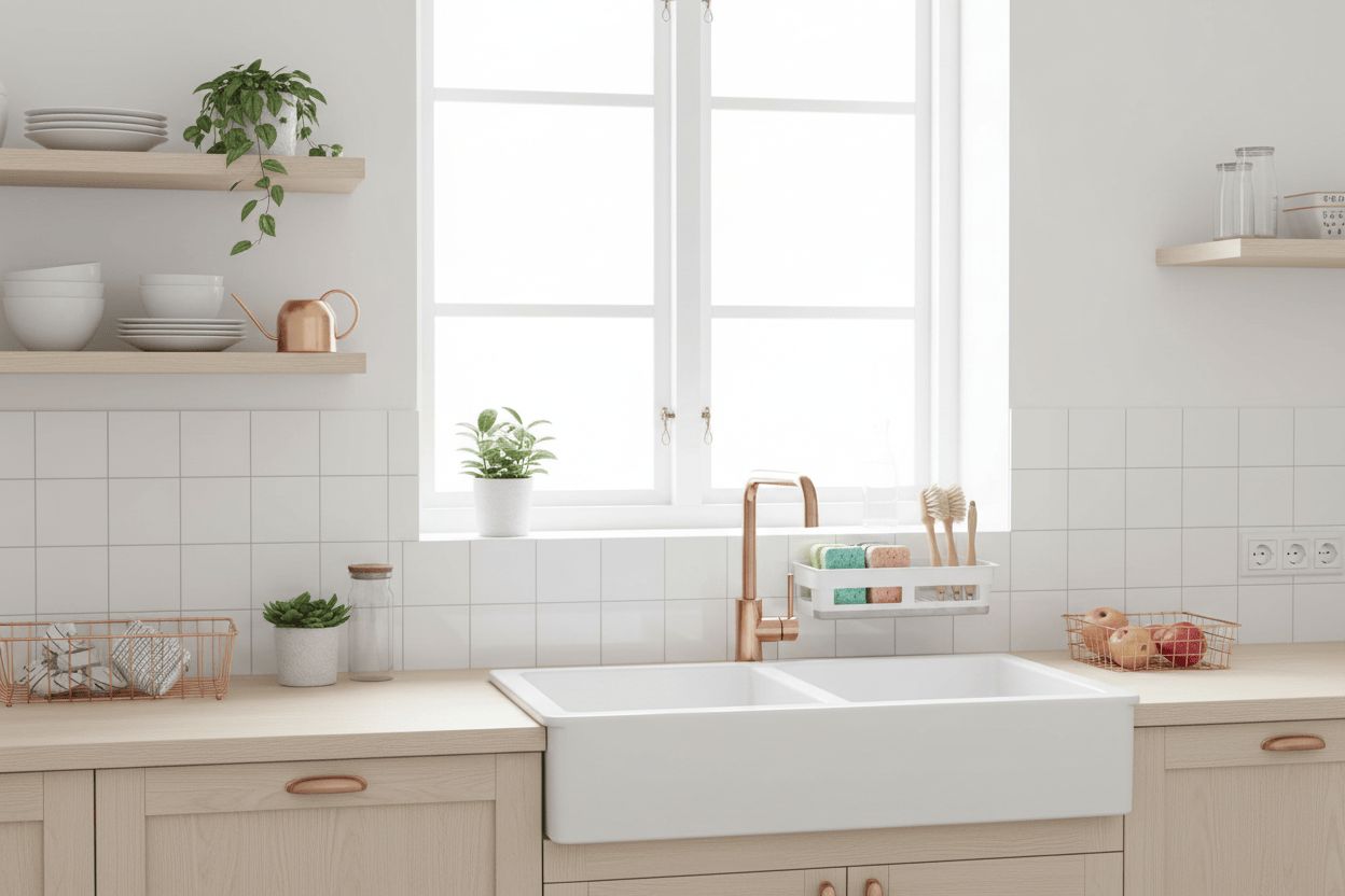 Porte-éponge scandinave
