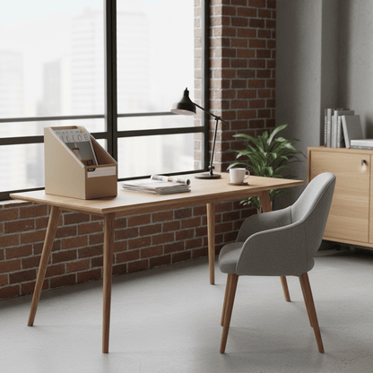 Porte-revues kaki pliable avec étiquetage