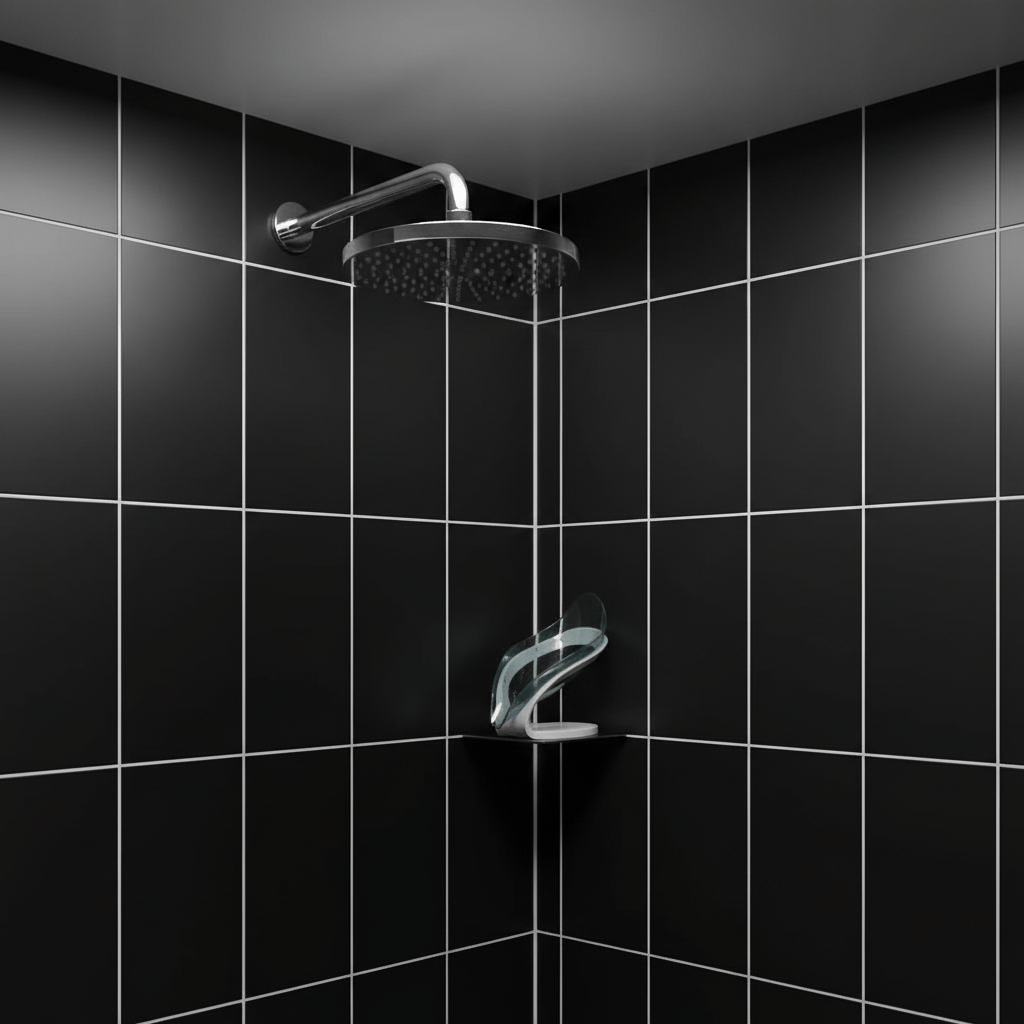 Porte-savon douche moderne