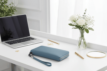 Portefeuille au bureau