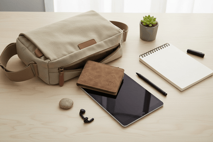 Portefeuille sac messenger