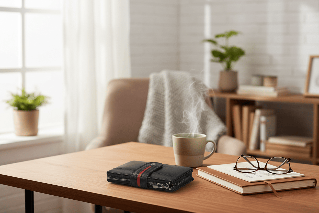 Portefeuille télétravail cosy