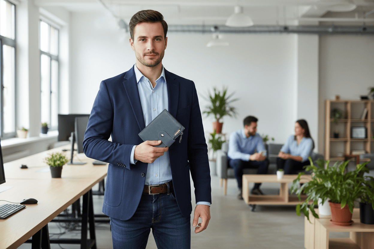 Professionnel en co-working