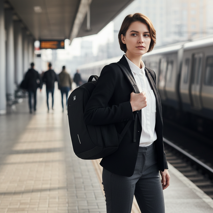 Professionnel en gare