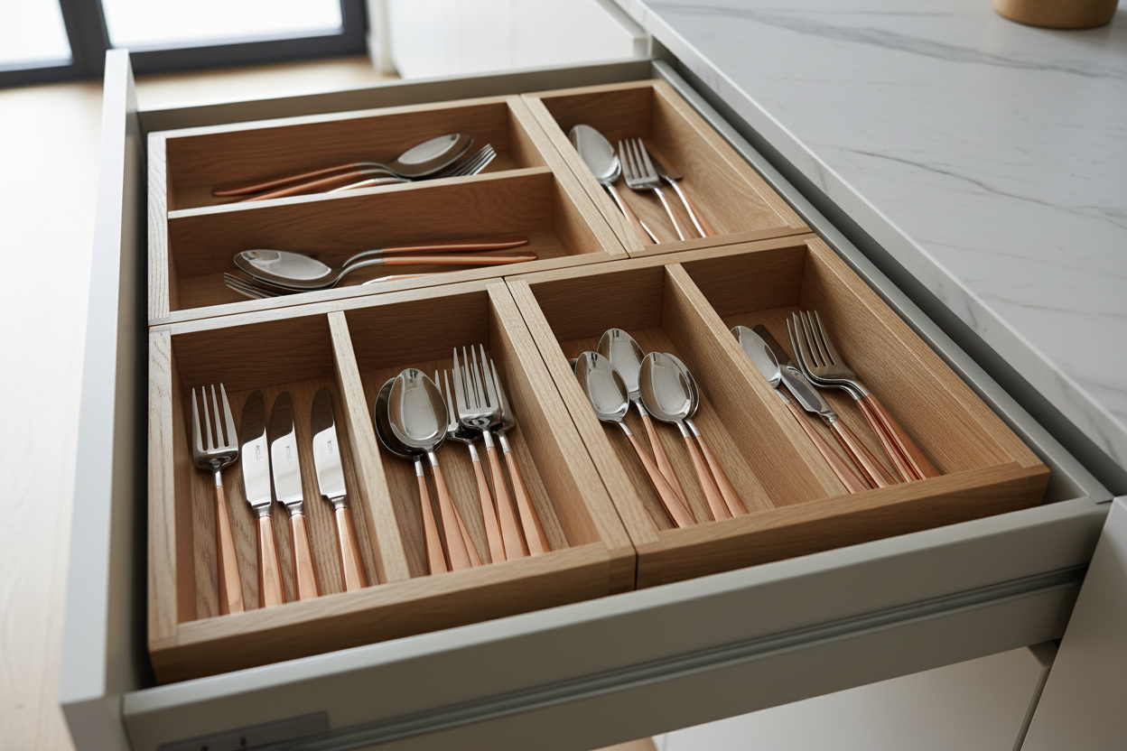 Range-couverts photoréaliste