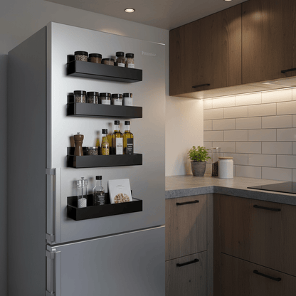 Rangement magnétique gain d'espace