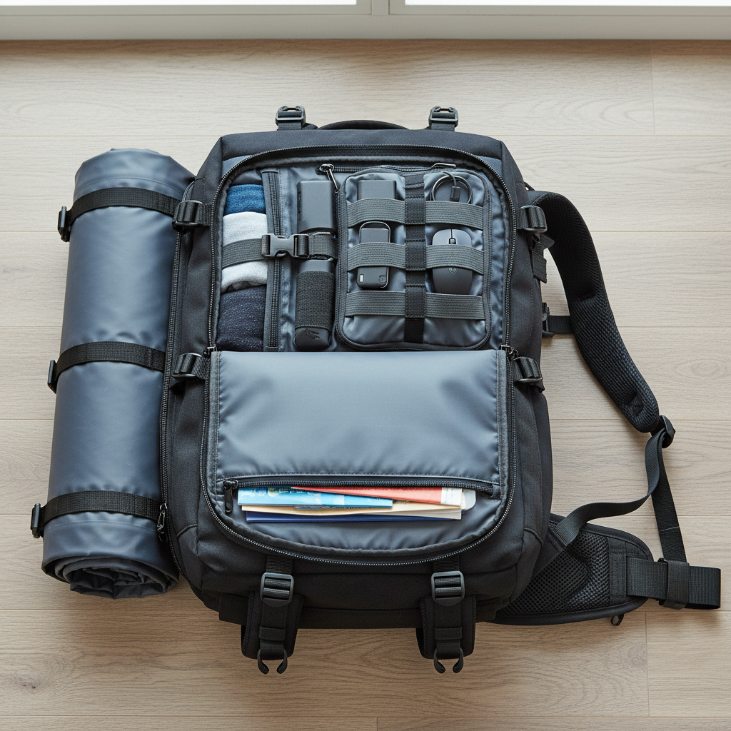 Sac à dos modulable sans passeport