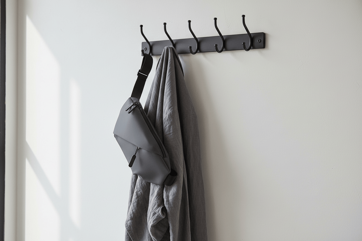 Sac en cuir PU suspendu avec veste