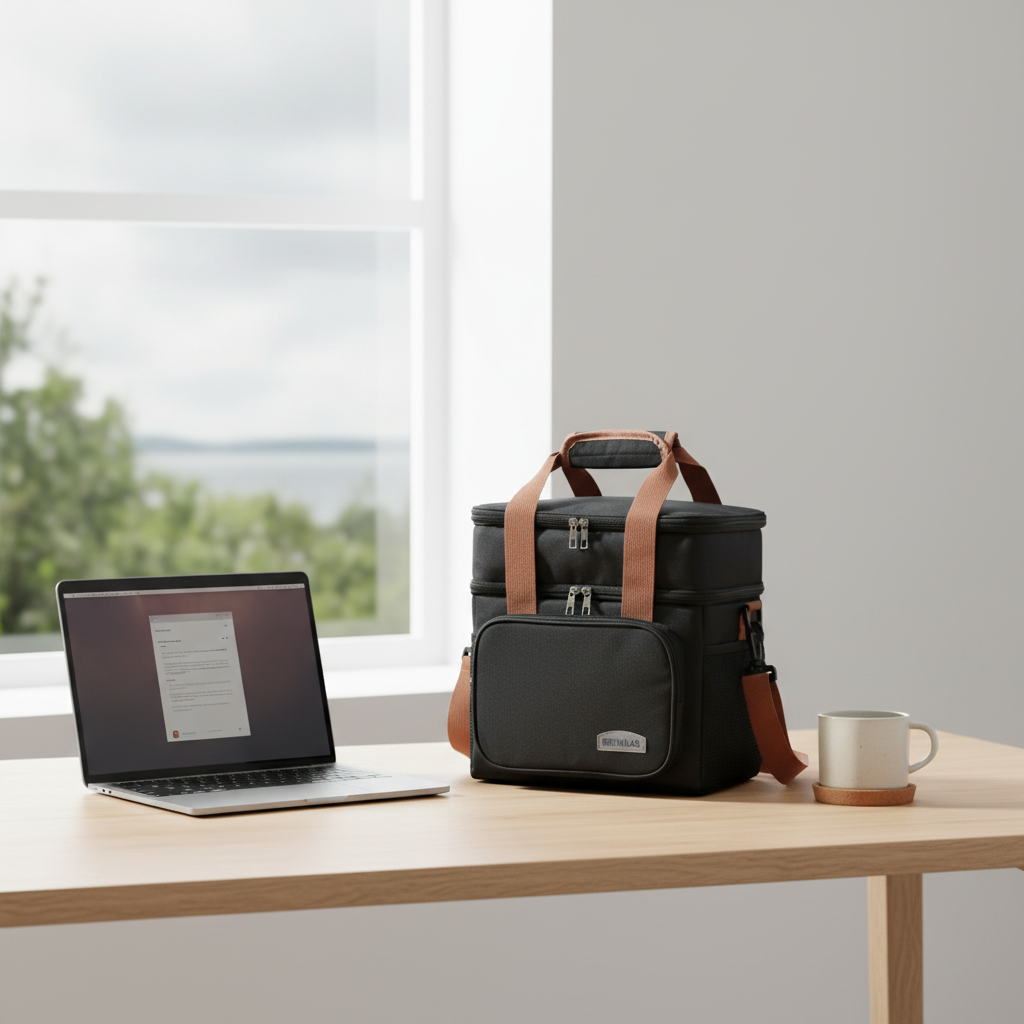 Sac isotherme au bureau