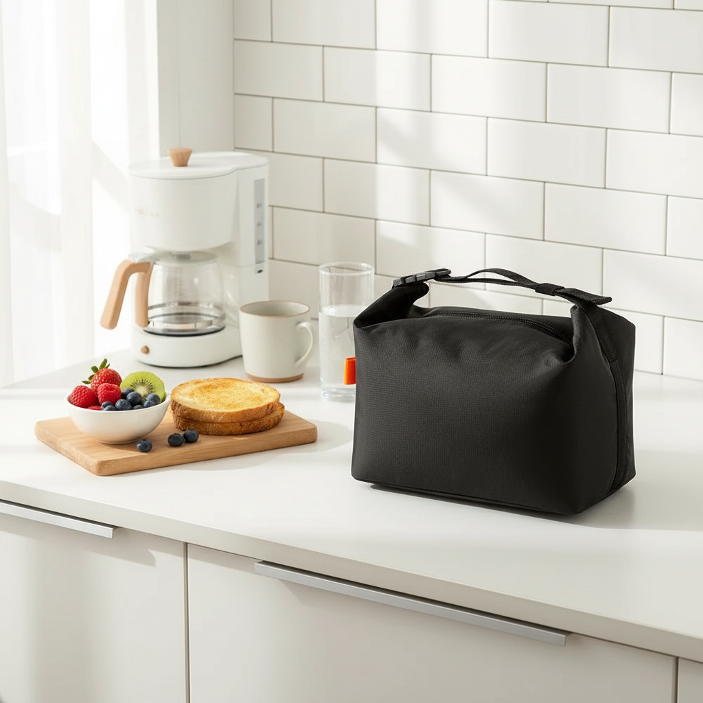 Sac isotherme bento routine matinale