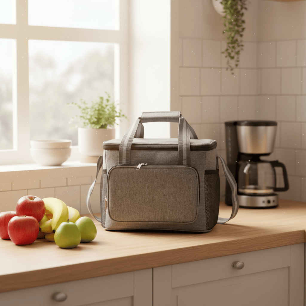 Sac isotherme dans une cuisine moderne