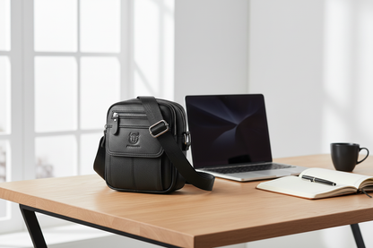 Sac sur bureau moderne