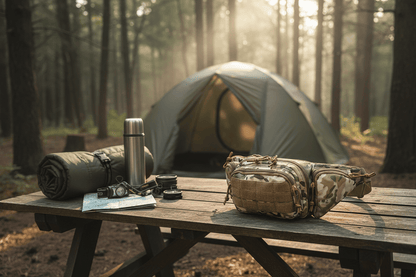 Sac tactique en camping