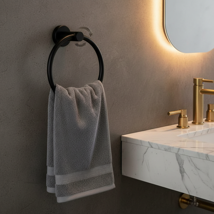 Salle de bain industrielle moderne