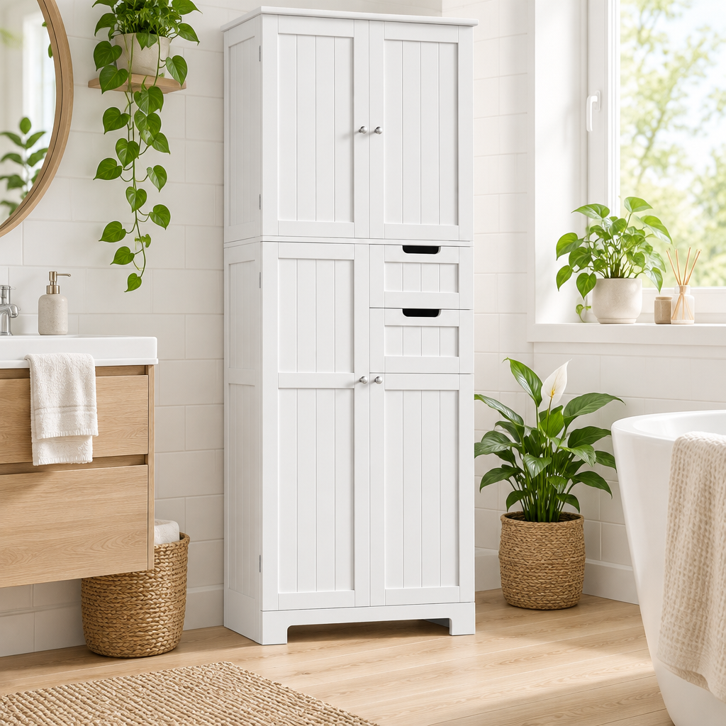 Salle de bain scandinave