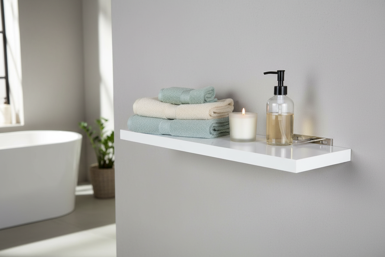 Salle de bain spa blanc