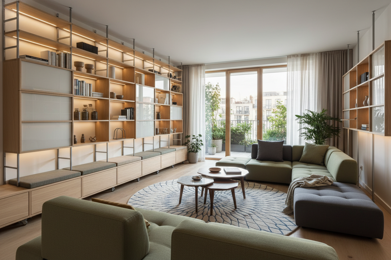 Salon modulable - Flexibilité