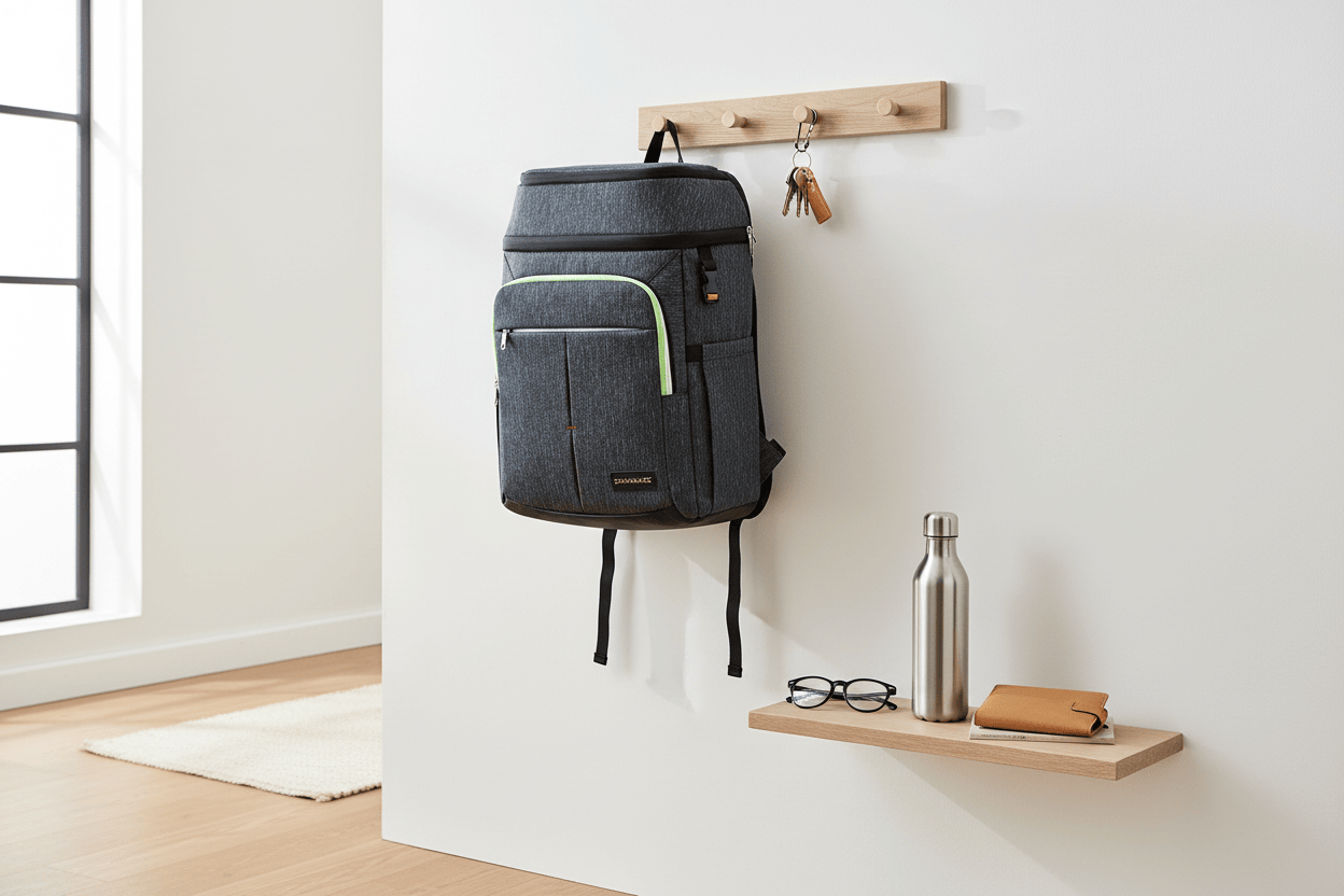 Scène entrée scandinave moderne