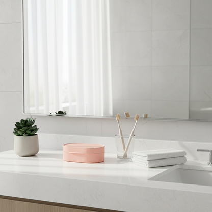 Scène vanité hôtel minimaliste