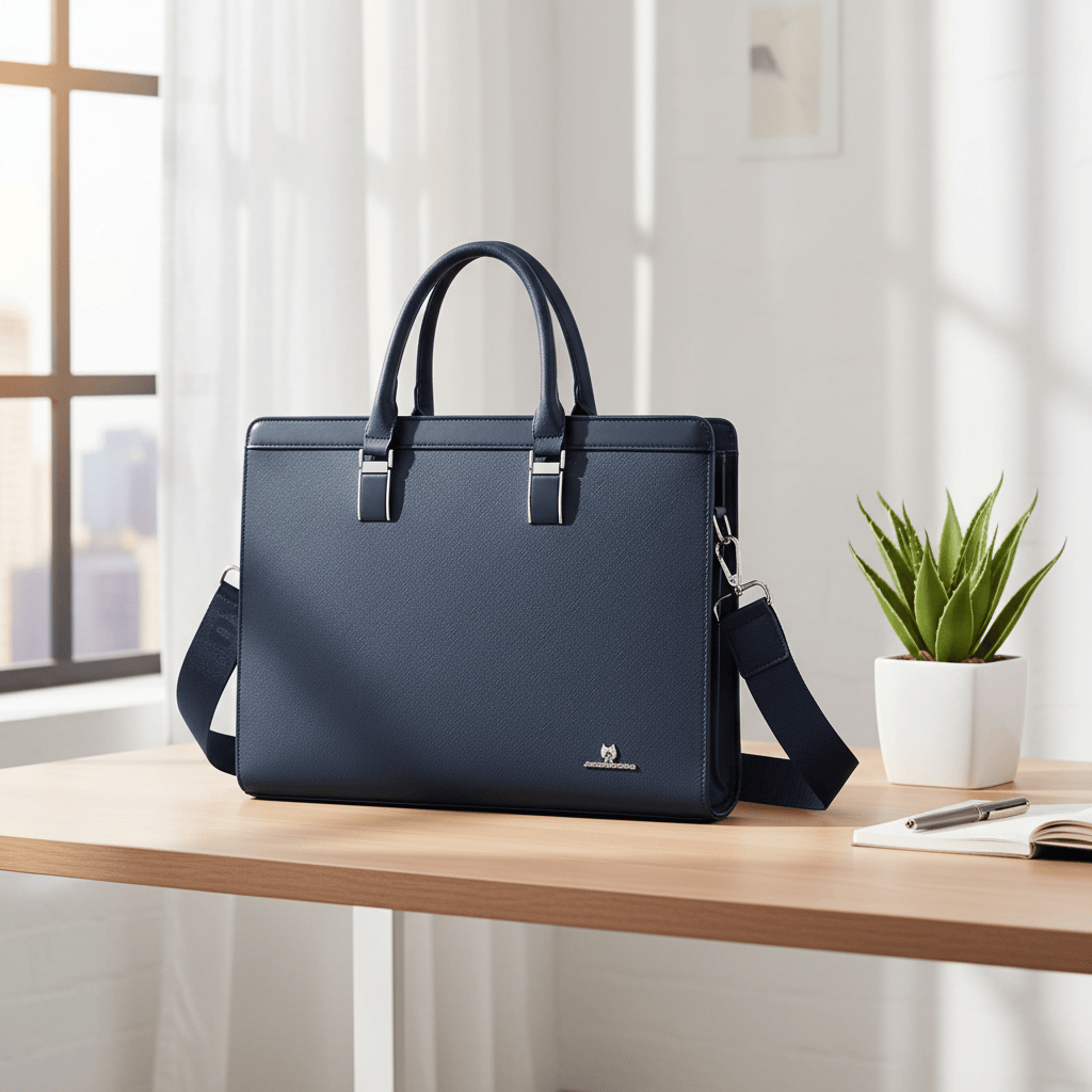 Serviette bleu home office