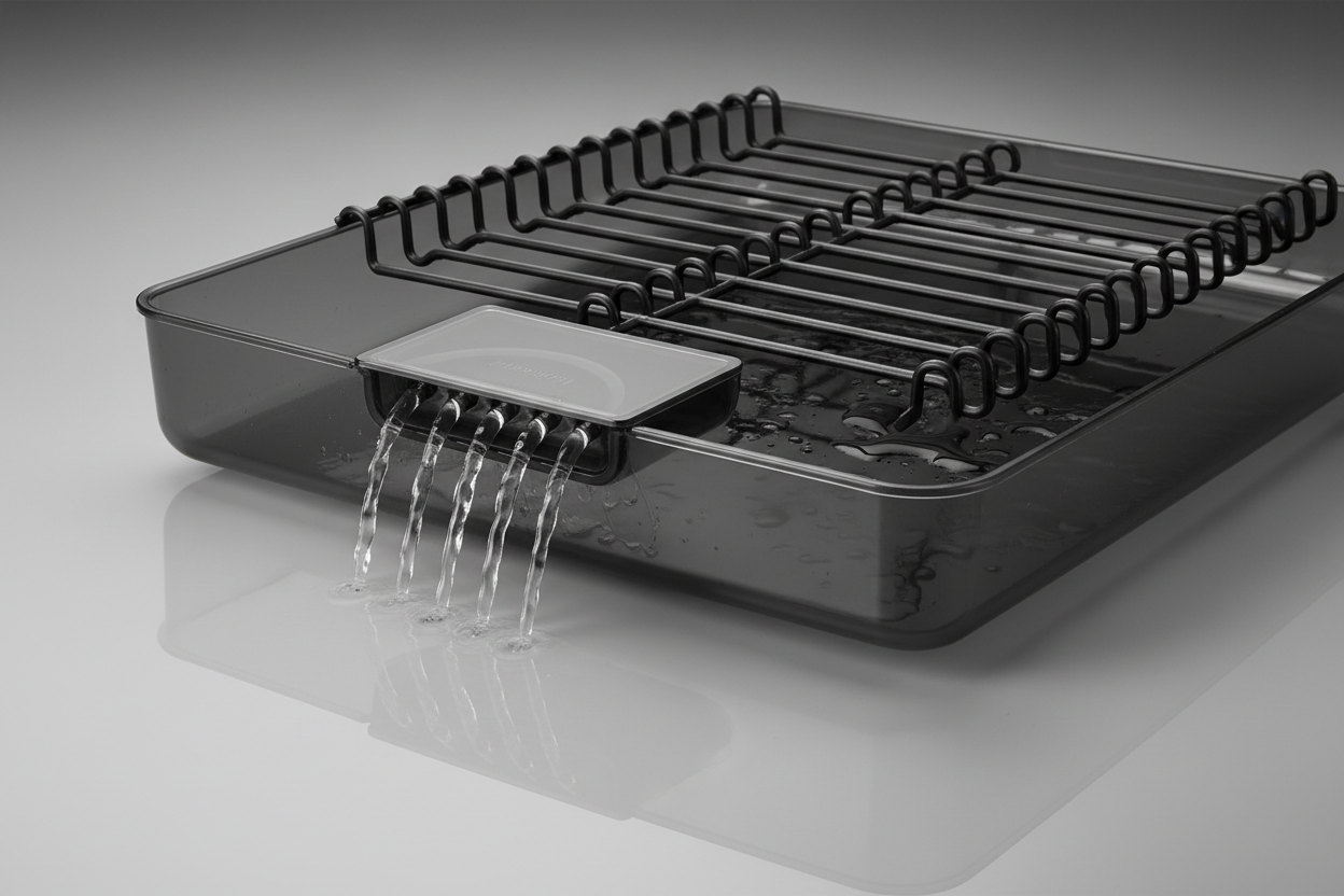 Système de drainage efficace avec bac amovible