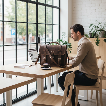 Télétravail au café