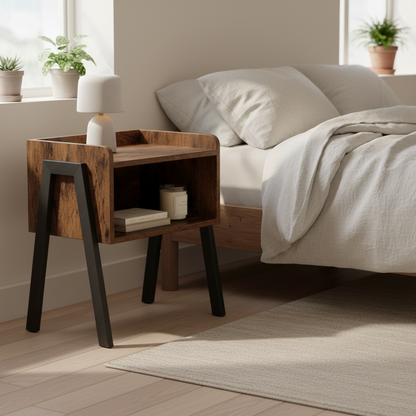 Table de chevet – Chambre scandinave