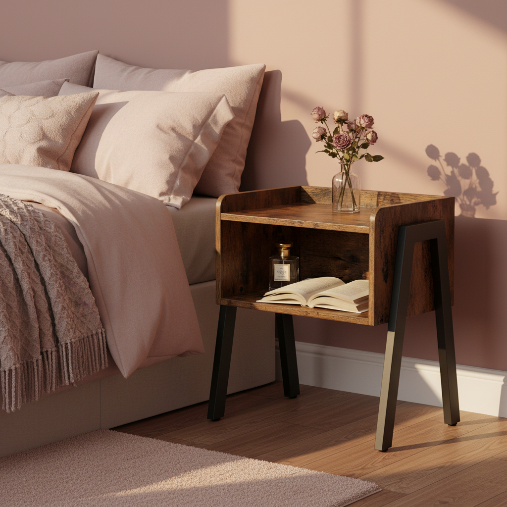 Table de chevet – Romantique