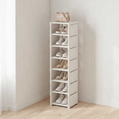 Étagère dans un coin de chambre