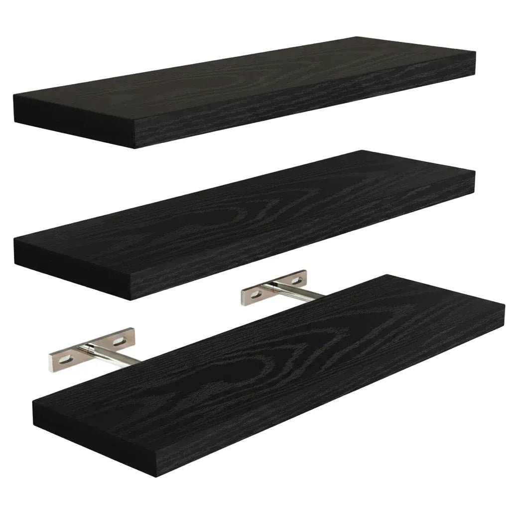 Étagère Flottante Bois – Murale Invisible et Rangement Design