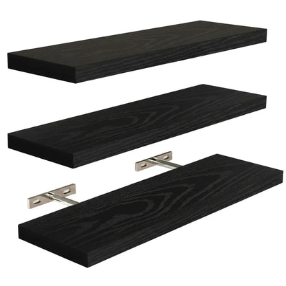 Étagère Flottante Bois – Murale Invisible et Rangement Design