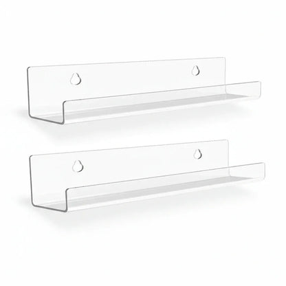 Étagère Flottante Murale Vinyle – Acrylique Transparent Design LP