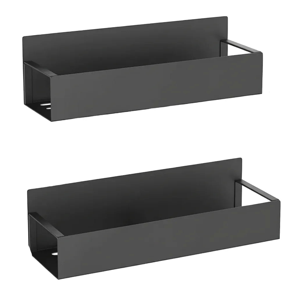 Étagère Murale Cuisine Magnétique – Organiseur Noir pour Réfrigérateur petit et grand