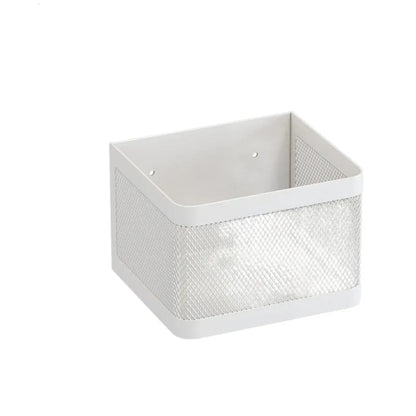 Étagère Murale Cuisine Magnétique – Rangement Pratique pour Réfrigérateur blanc