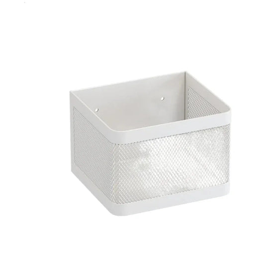 Étagère Murale Cuisine Magnétique – Rangement Pratique pour Réfrigérateur blanc