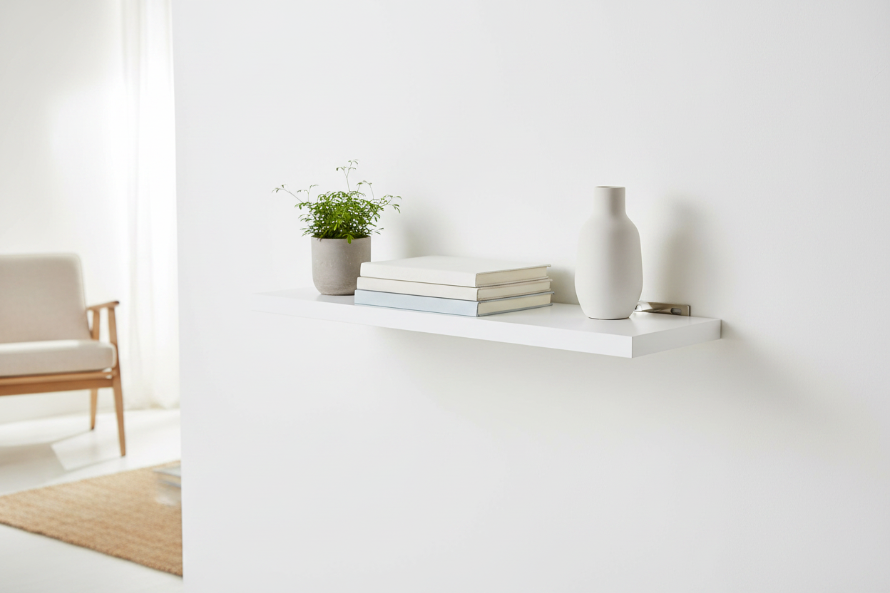 Étagère Murale Flottante Bois – Rangement Design Invisible & Moderne 2