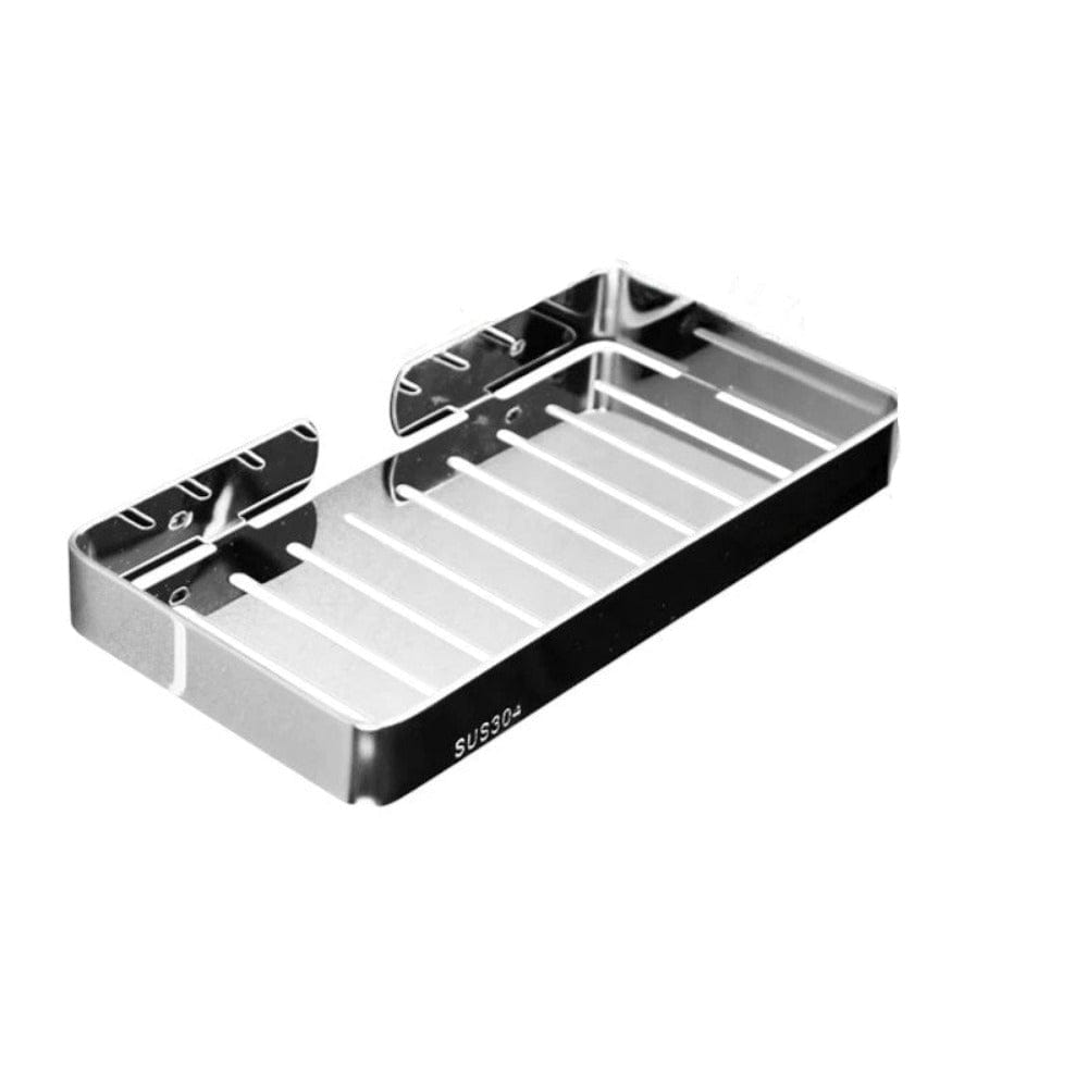 Étagère Murale Salle de Bain en Inox 304 – Porte-Savon et Organiseur Douche
