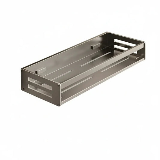 Étagère Murale Salle de Bain en Aluminium – Rangement Sans Perçage Design Moderne et Organisation Pratique 30 cm