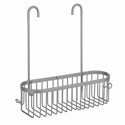 Étagère de Douche Suspendue en Aluminium — Sans Perçage gris