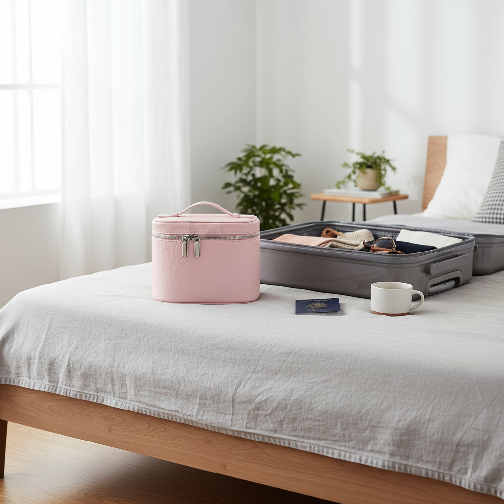 Travel ready bedroom