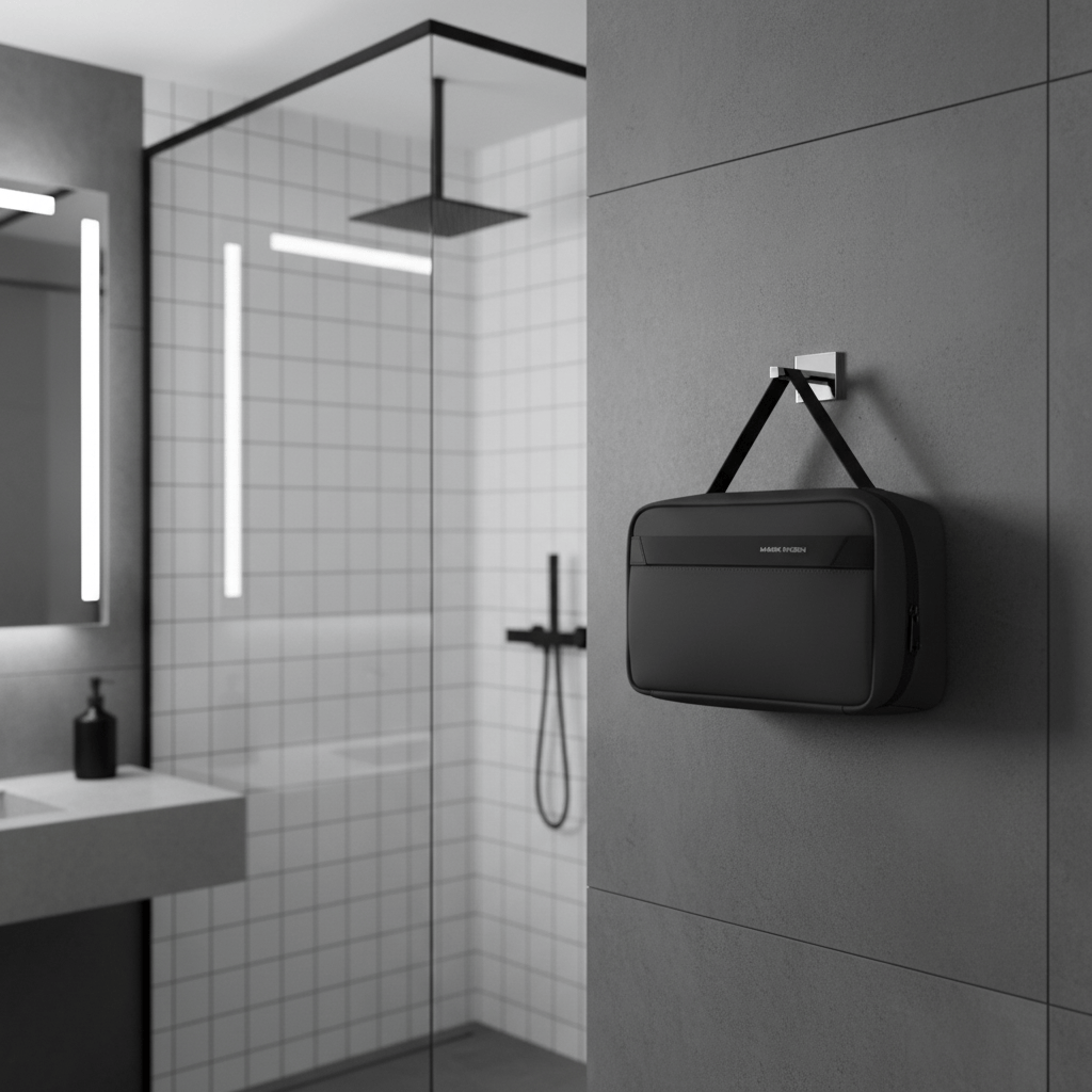 Trousse accrochée douche italienne