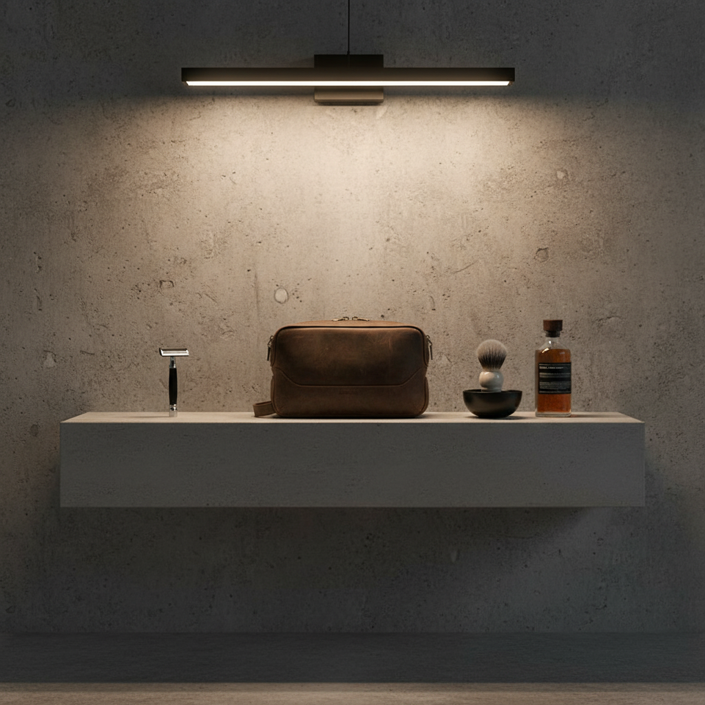 Trousse salle de bain industrielle