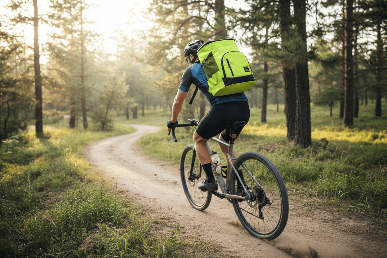 Vélo sur piste cyclable