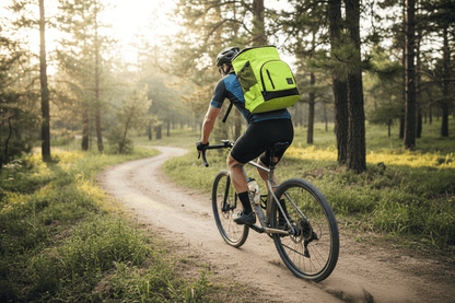 Vélo sur piste cyclable